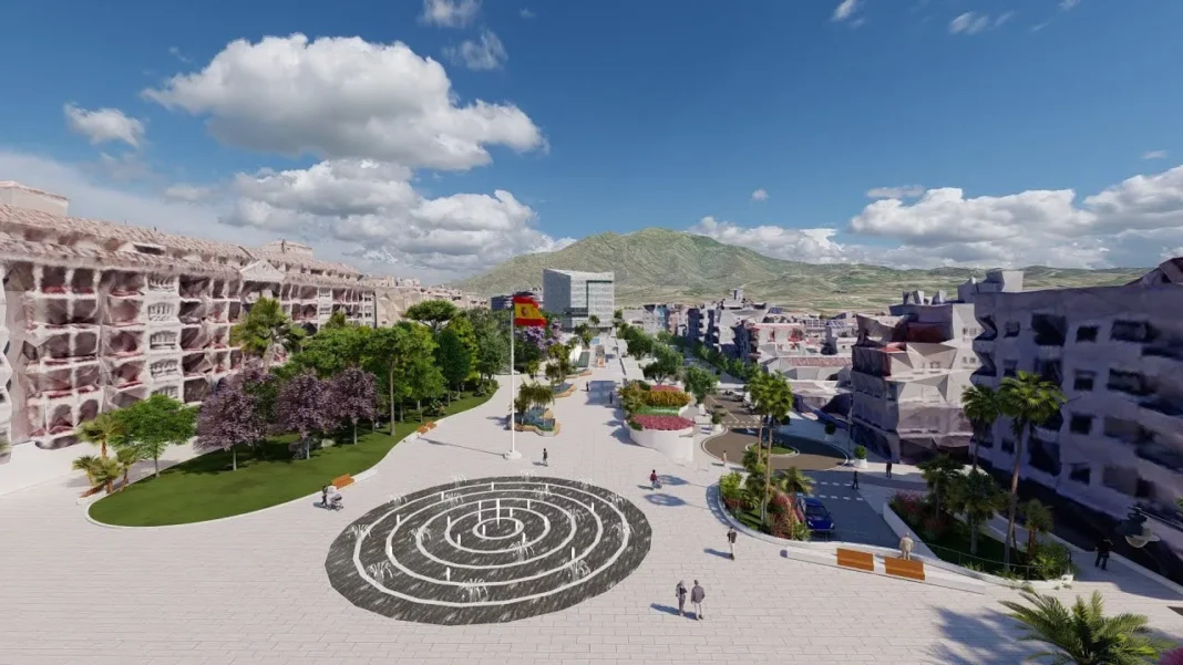 Inician las obras del Bulevar Parque Central de Estepona, culminando la transformación del centro 1