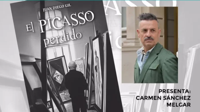 Juan Diego Gil presenta en Estepona su nueva novela “El Picasso perdido” en el Mirador del Carmen
