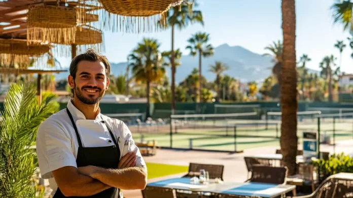 Club de tenis en Estepona ofrece puesto de cocinero/a con experiencia