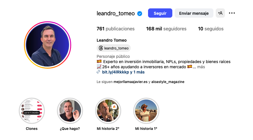 Leandro Tomeo Instagram