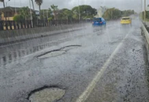 El Ayto. de Estepona pide al gobierno central reparar urgentemente más de 300 baches en la A-7 300 baches