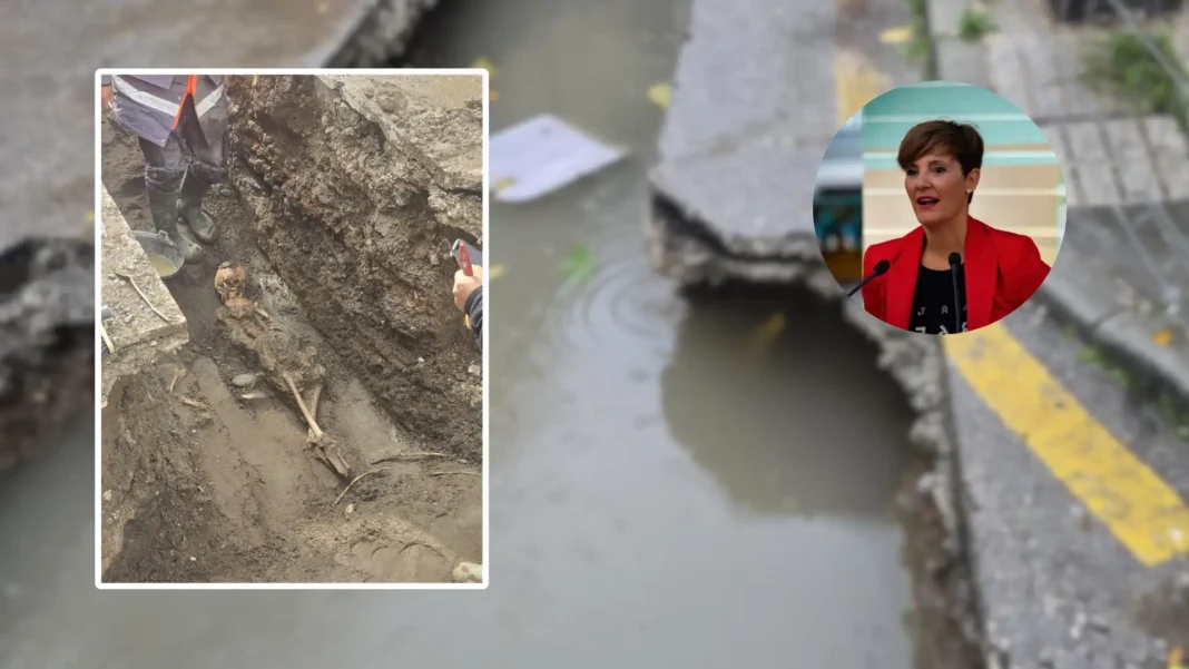 restos humanos encontrados