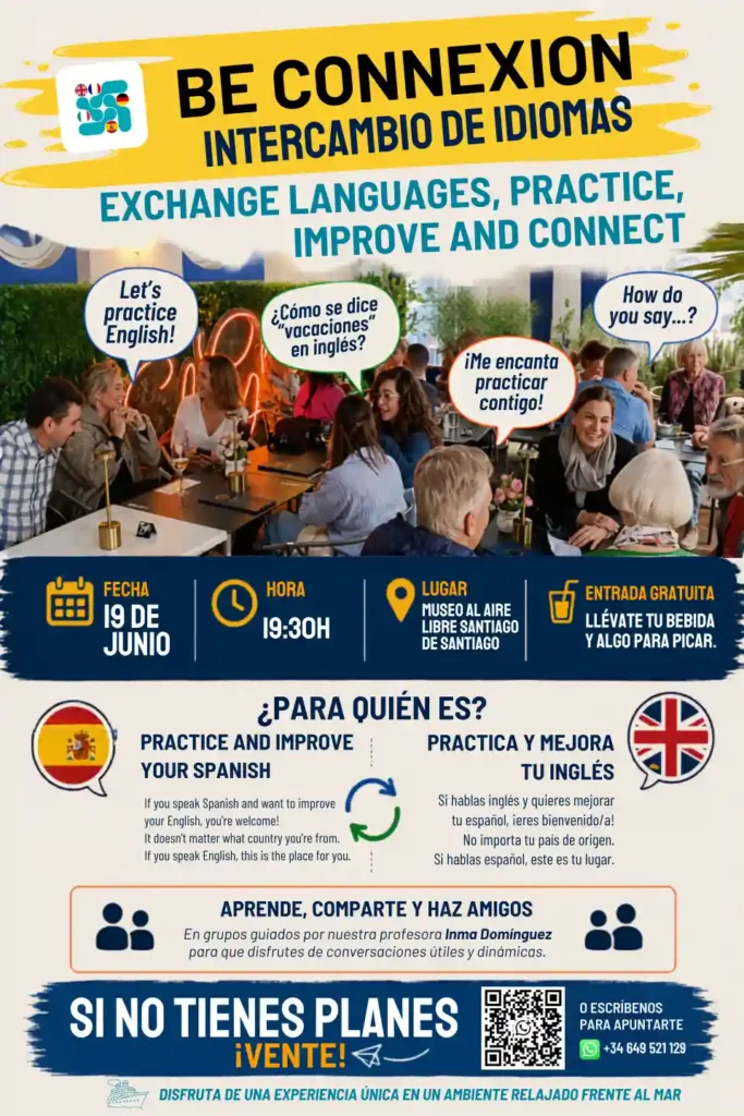 Be Connexion - Intercambio Cartel Junio