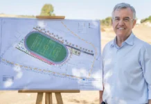 Estepona inicia las obras de un velódromo con fútbol y rugby velódromo