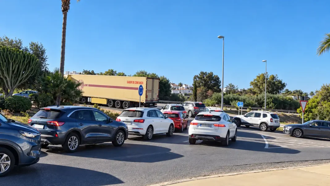 Cancelada, atrapada en su propia rotonda